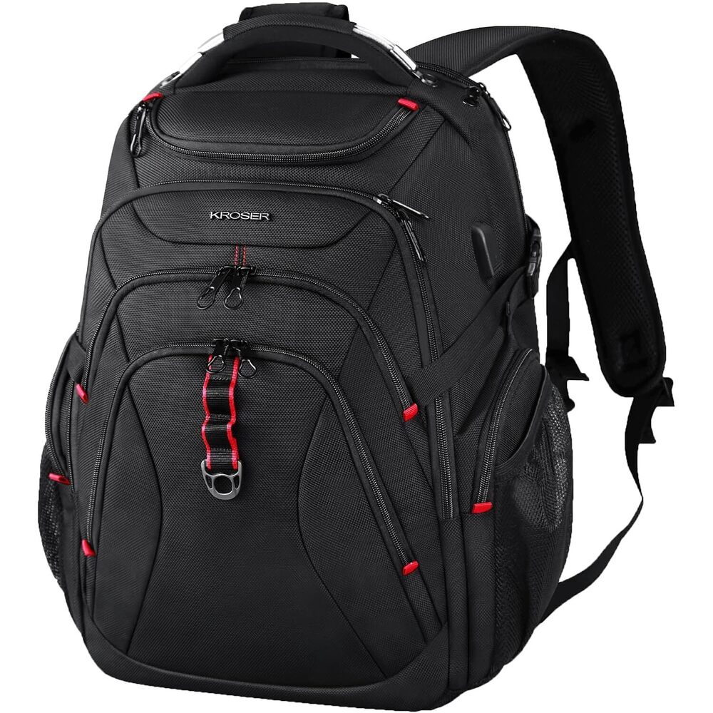 Travel Laptop Backpack 17.3 Inch XL Computer Backpack with Hard Shell